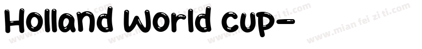 Holland World cup字体转换